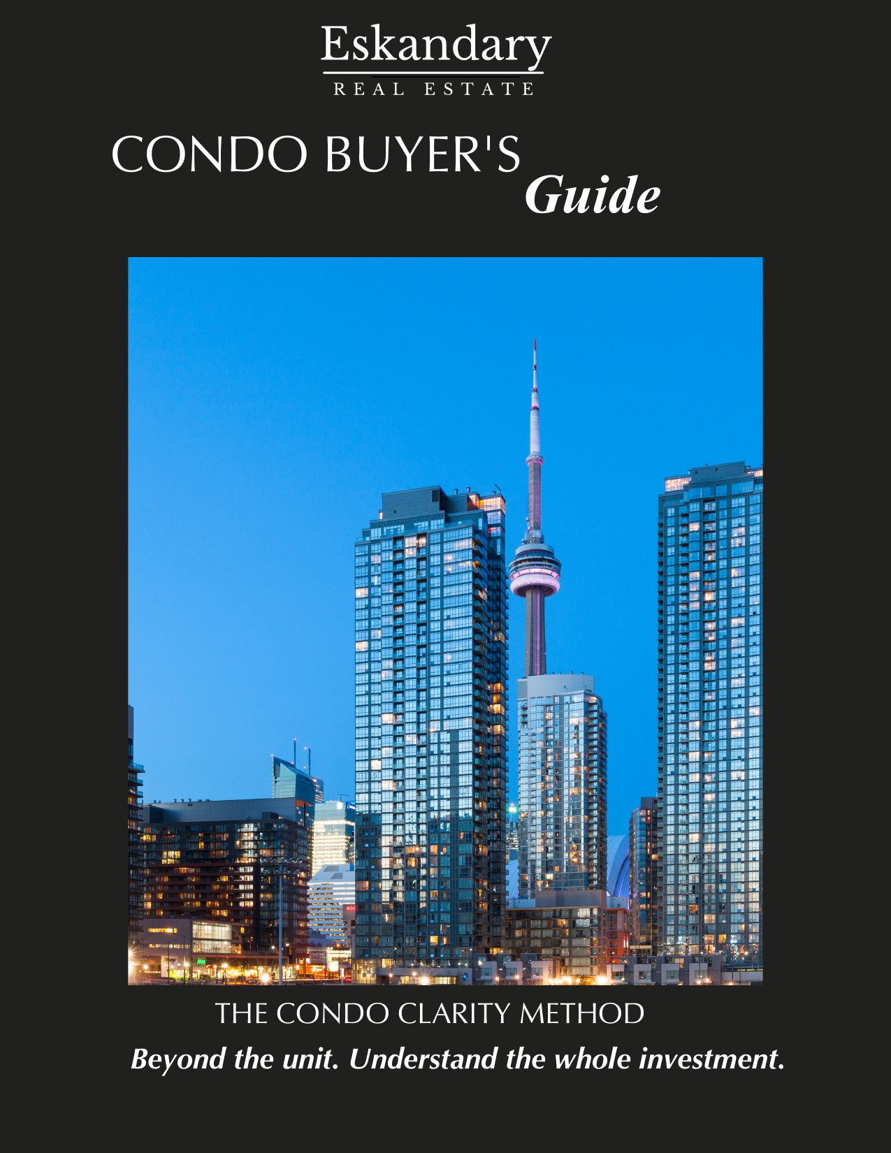 Eskandary Real Estate Condo Buyer’s Guide cover