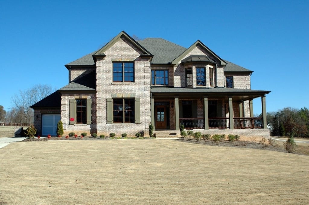 Newly constructed detached home with garage.