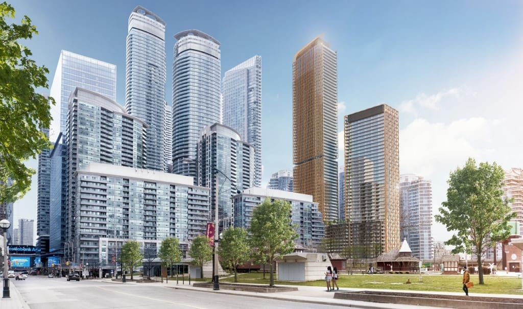 Rendering of 200 Queens Quay West Condos in Toronto
