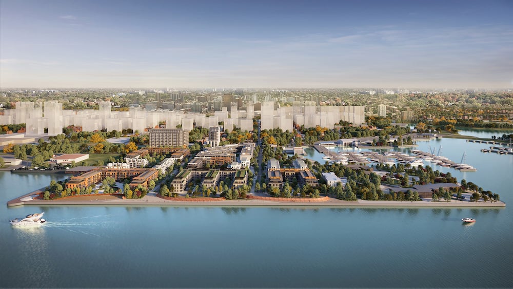 Rendering of 1 Jarvis Condos Hamilton's waterfront redevelopment
