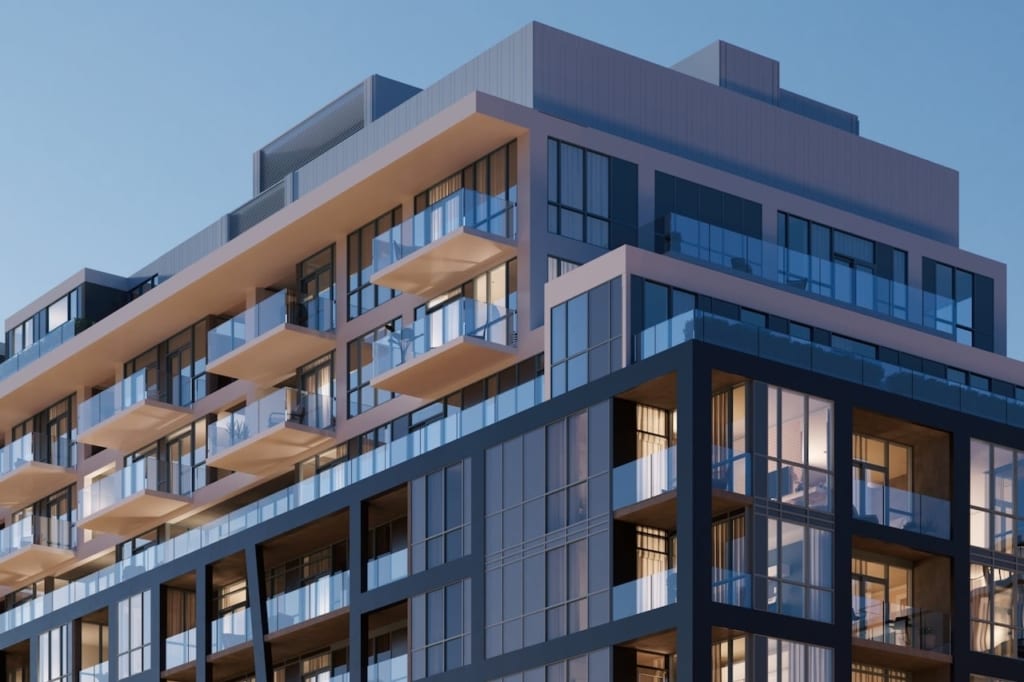 Bayview at the Village exterior details