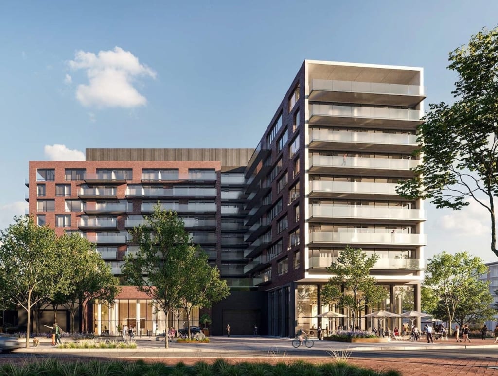Rendering The Mason Condos at Brightwater exterior