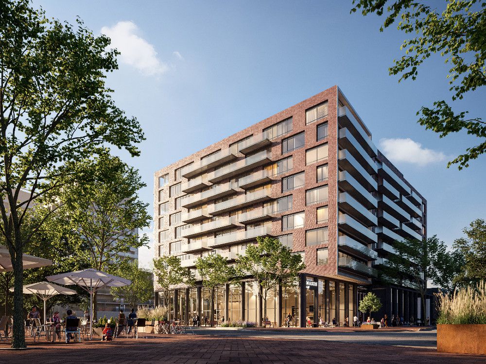 The Mason at Brightwater streetscape