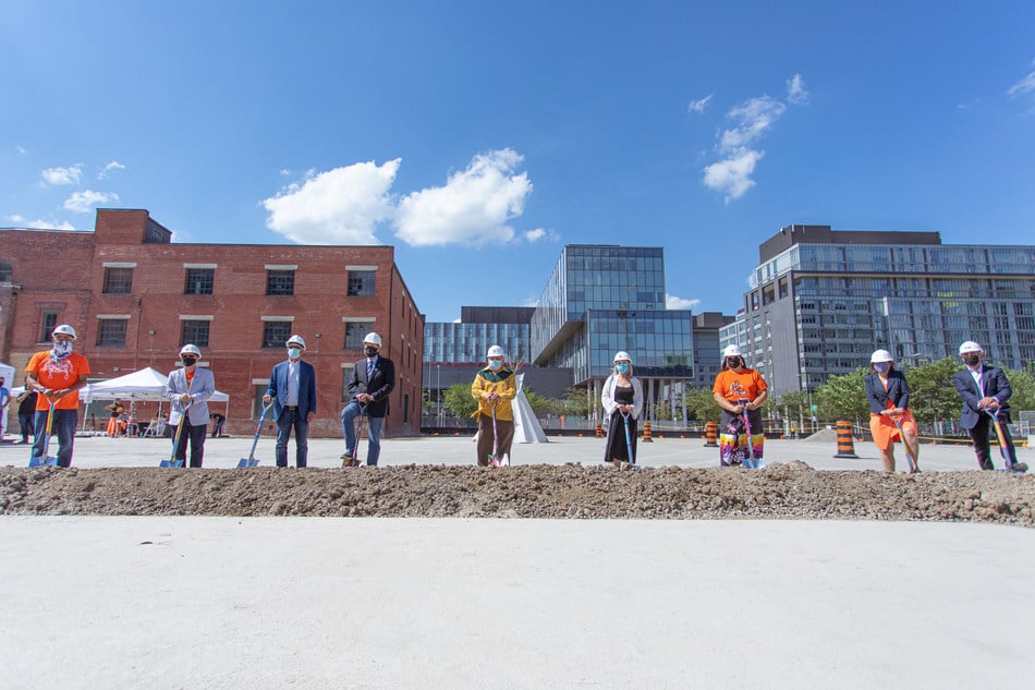 Indigenous Hub Groundbreaking/Anishnawbe Health Toronto