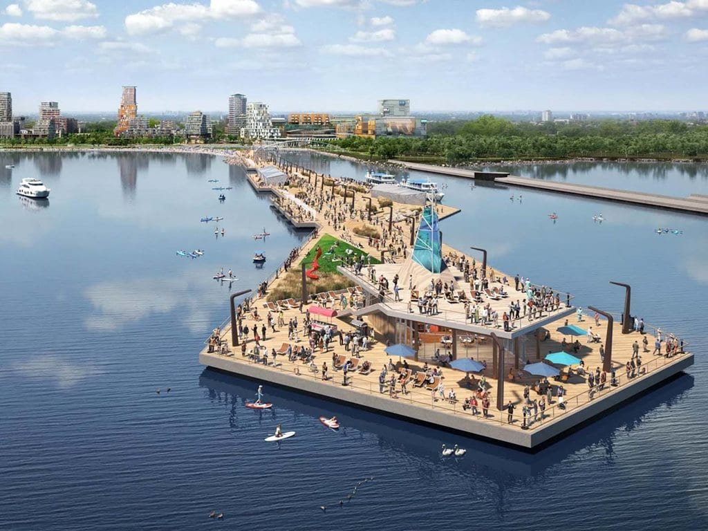 Mississauga's Massive New Development Will Feature the Lake's Longest Pier