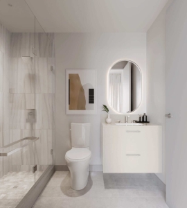 Rendering of Olive Residences ensuite