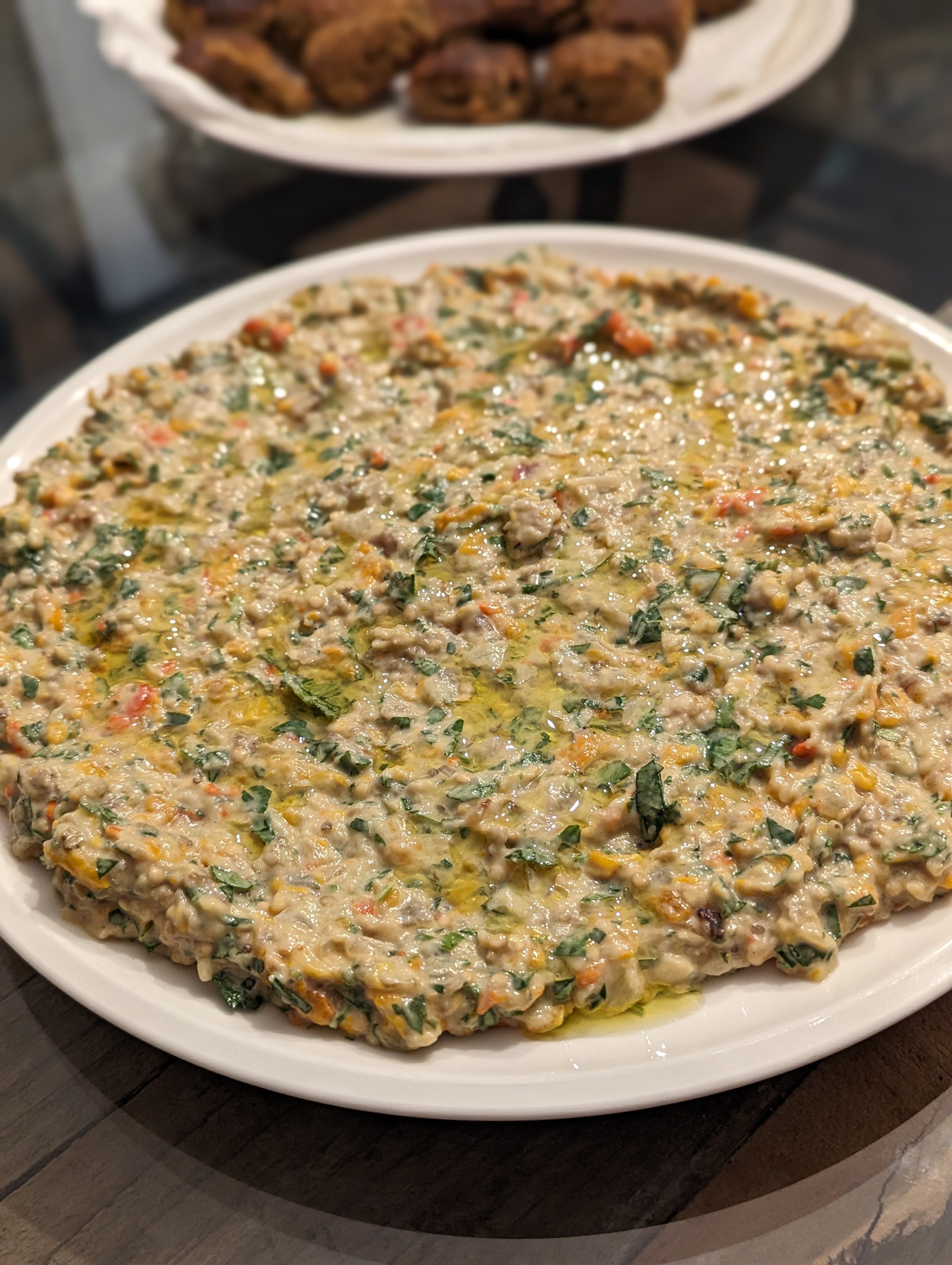 Roasted Eggplant & Pepper Spread