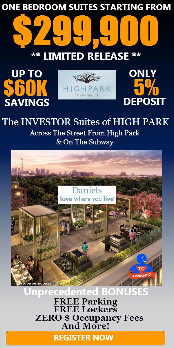 high park condo promotion