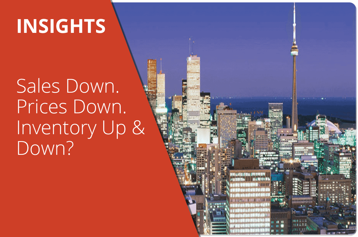 Sales Down. Prices Down. Inventory Up & Down?