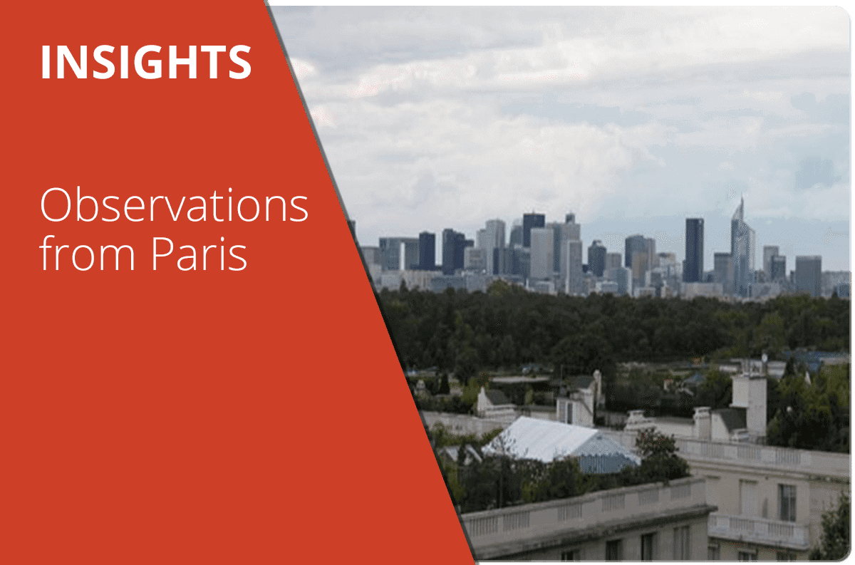Observations from Paris