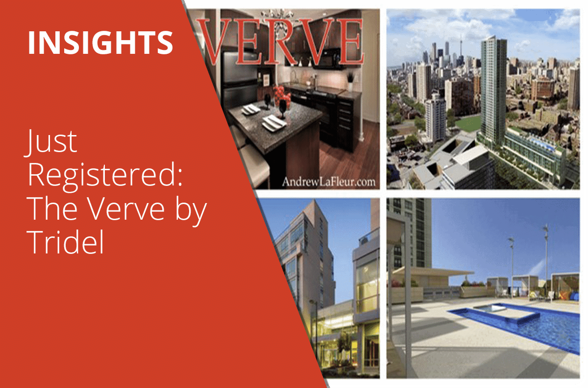 Just Registered: The Verve by Tridel