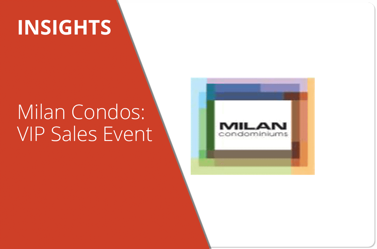Milan Condos: VIP Sales Event