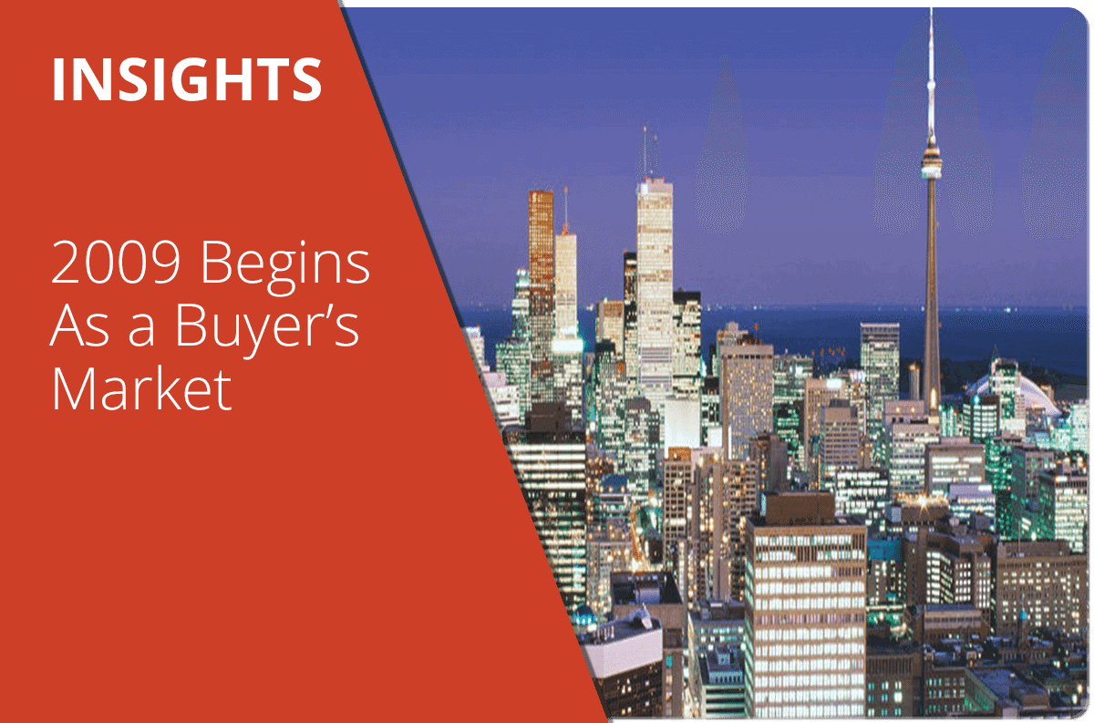 2009 Begins As a Buyer’s Market