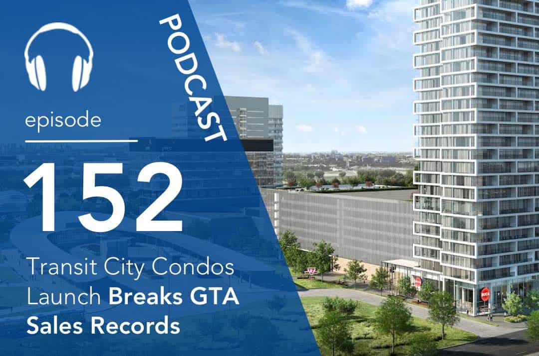 Transit City Condos Launch Breaks GTA Sales Records