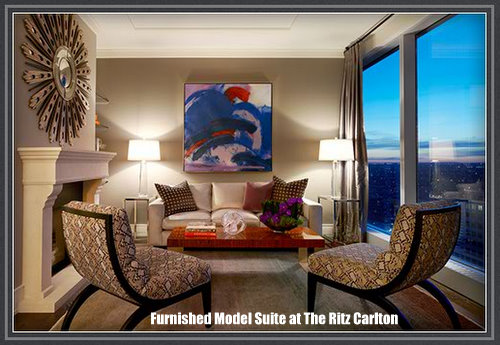 Ritz Carlton Toronto model suite