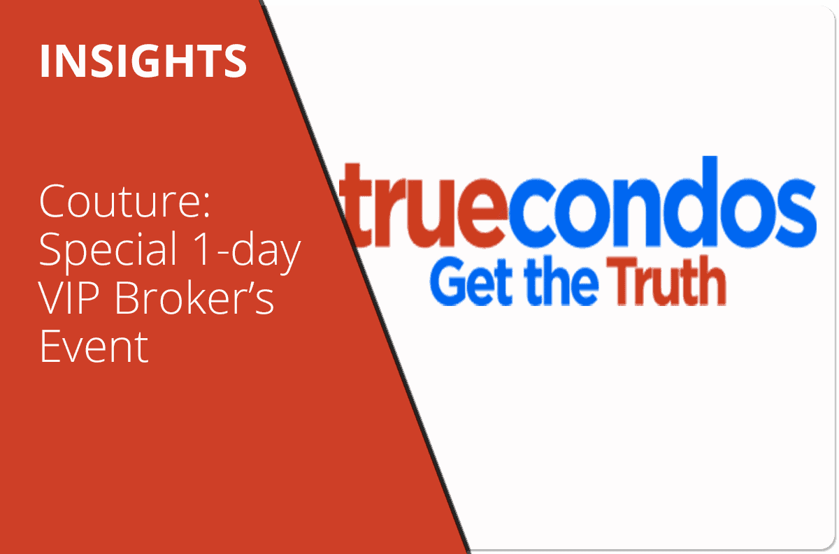 Couture: Special 1-day VIP Broker’s Event