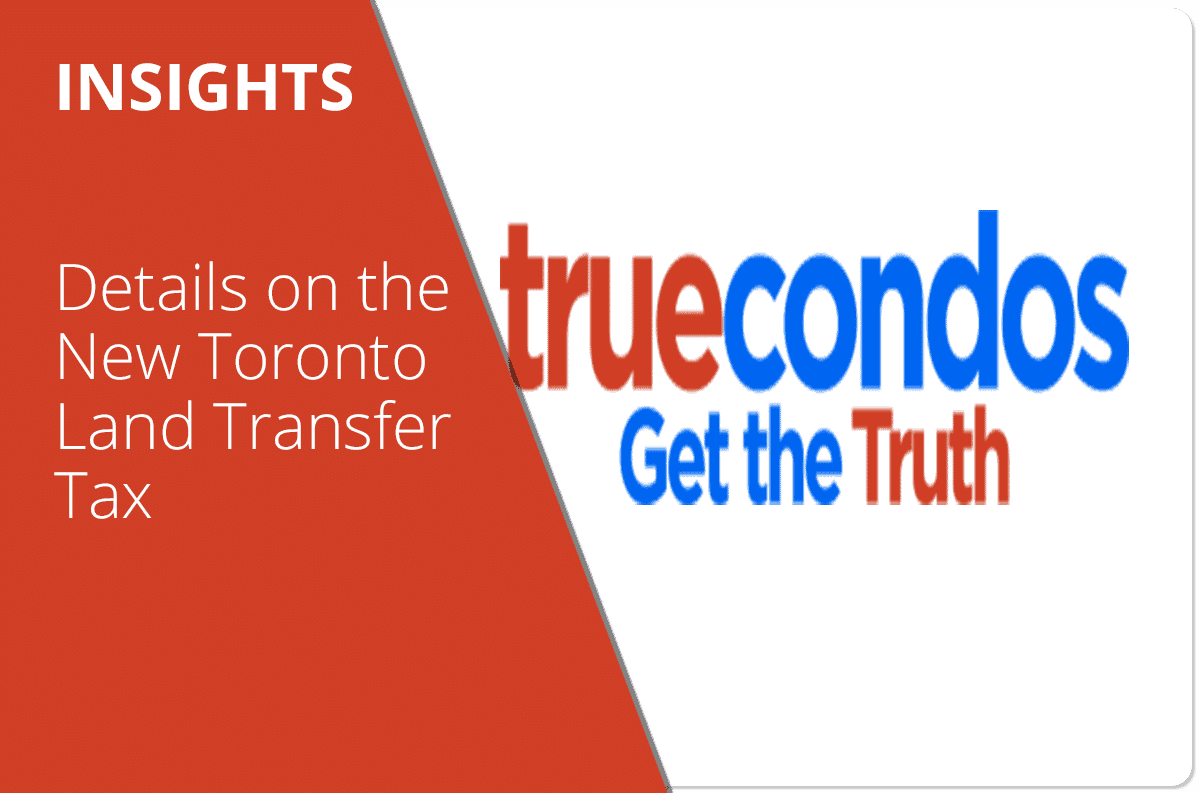 Details on the new Toronto Land Transfer Tax