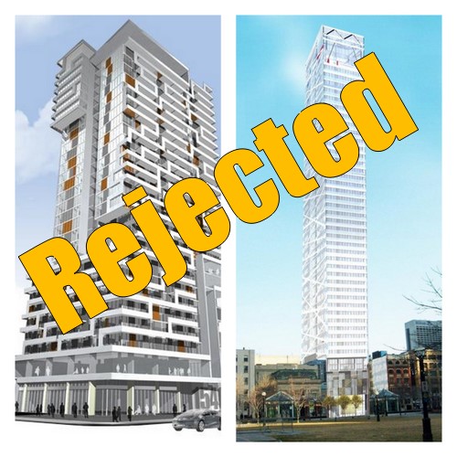 Rejected Condo Projects in Toronto Rejected Condo Projects in Toronto