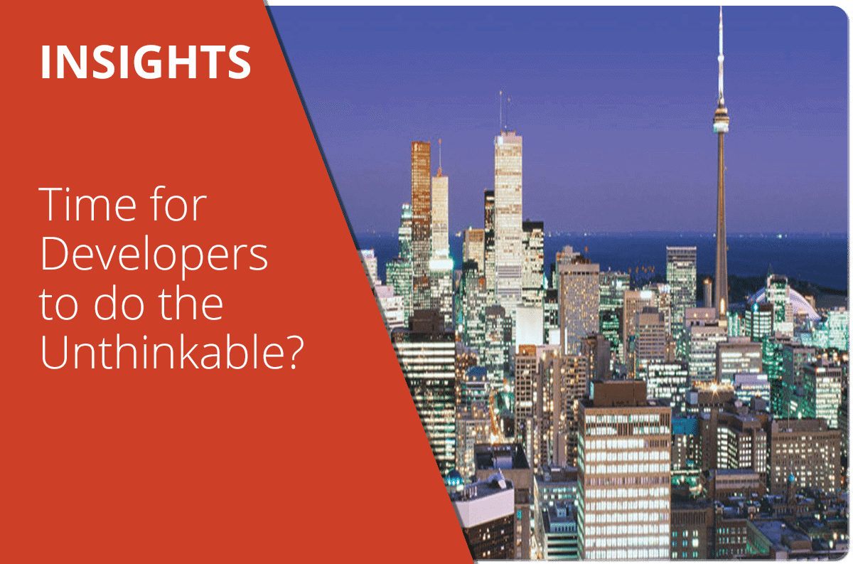 Time for Developers to do the Unthinkable?