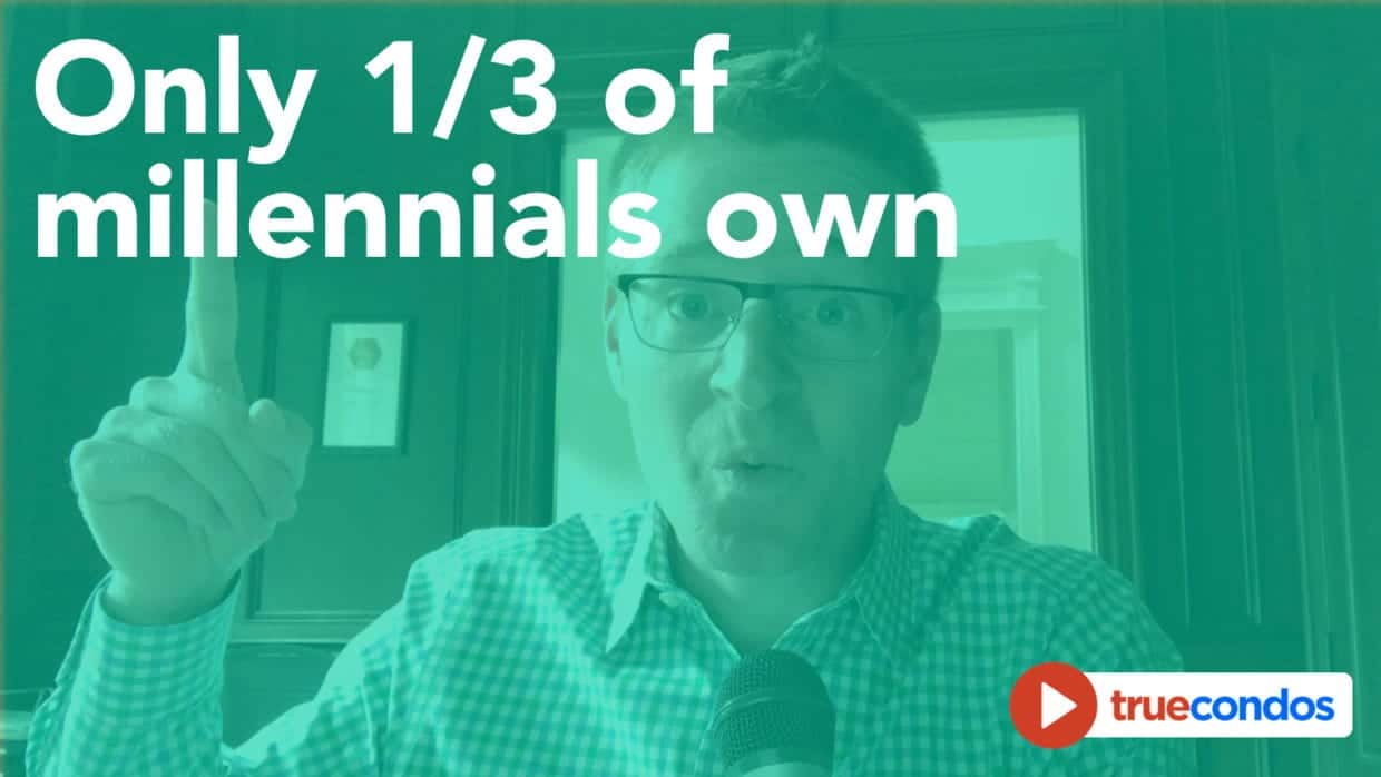 Only 1/3 of millennials own