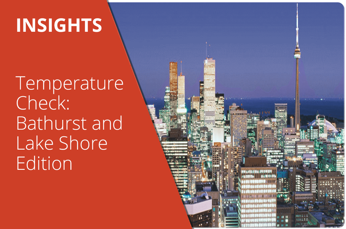 Temperature Check: Bathurst and Lake Shore Edition