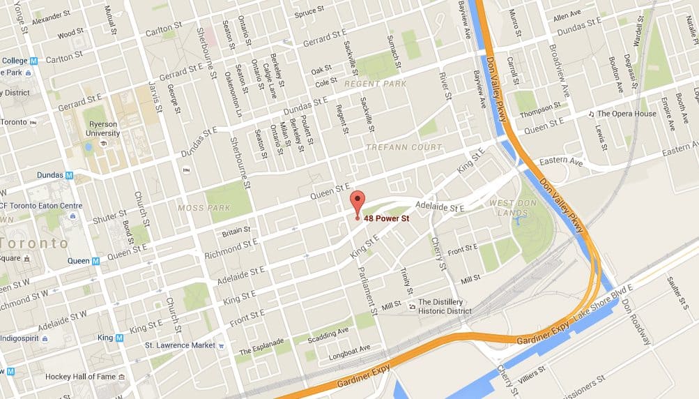 48 Power Condos Map