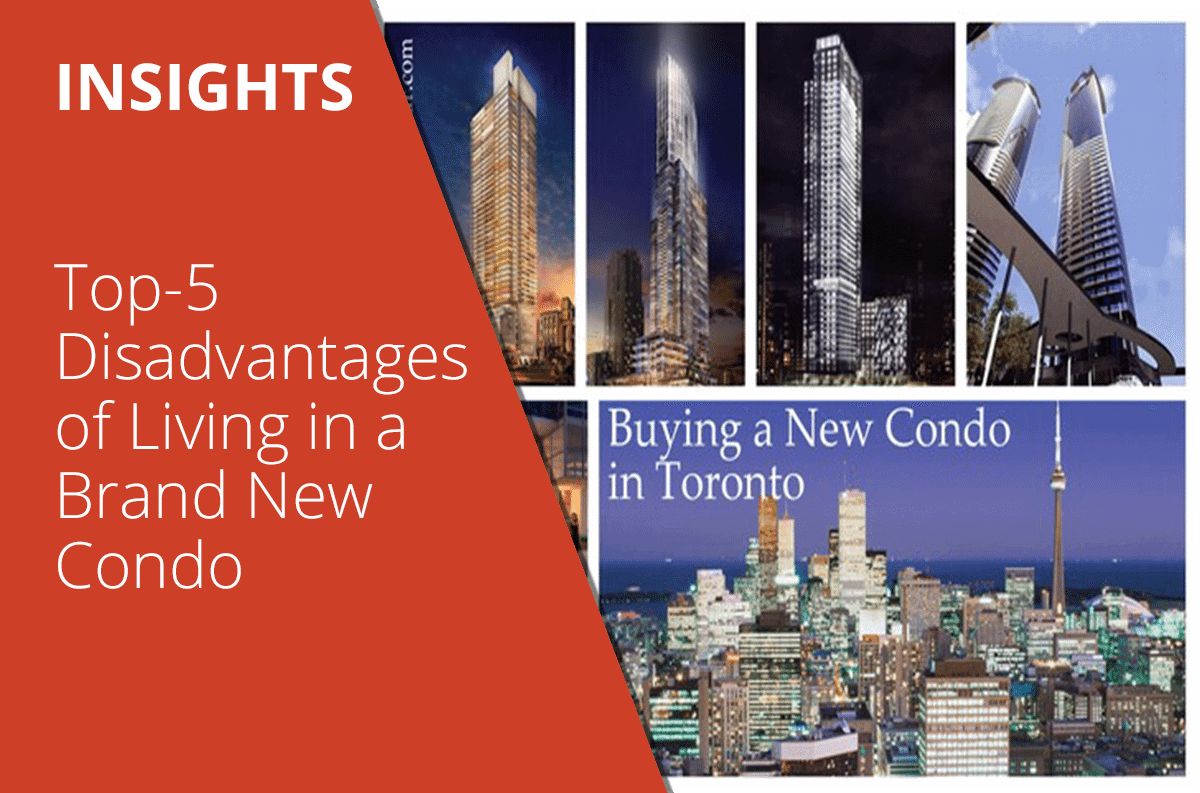Top-5 Disadvantages of Living in a Brand New Condo