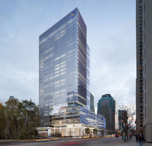 RBC office tower on Queens Quay and York