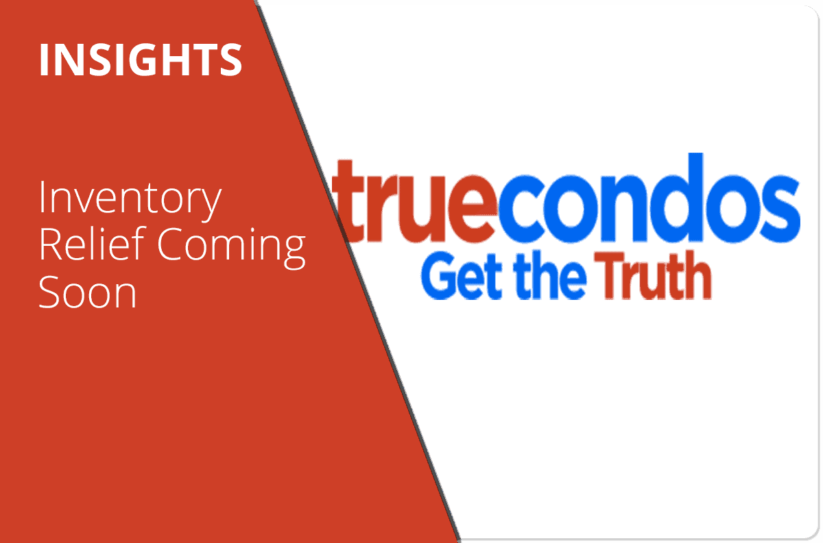 Inventory Relief Coming Soon