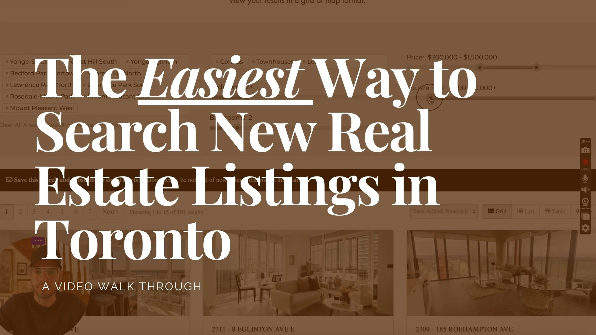 The Easiest Way to Search New Real Estate Listings in Toronto