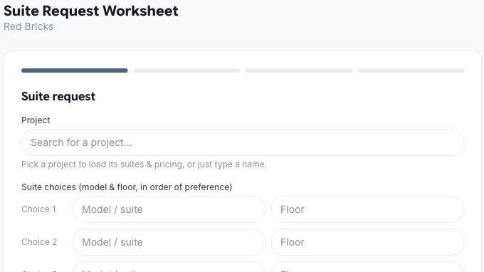 From Buyer Details to a Submit-Ready PDF in Red Bricks OS