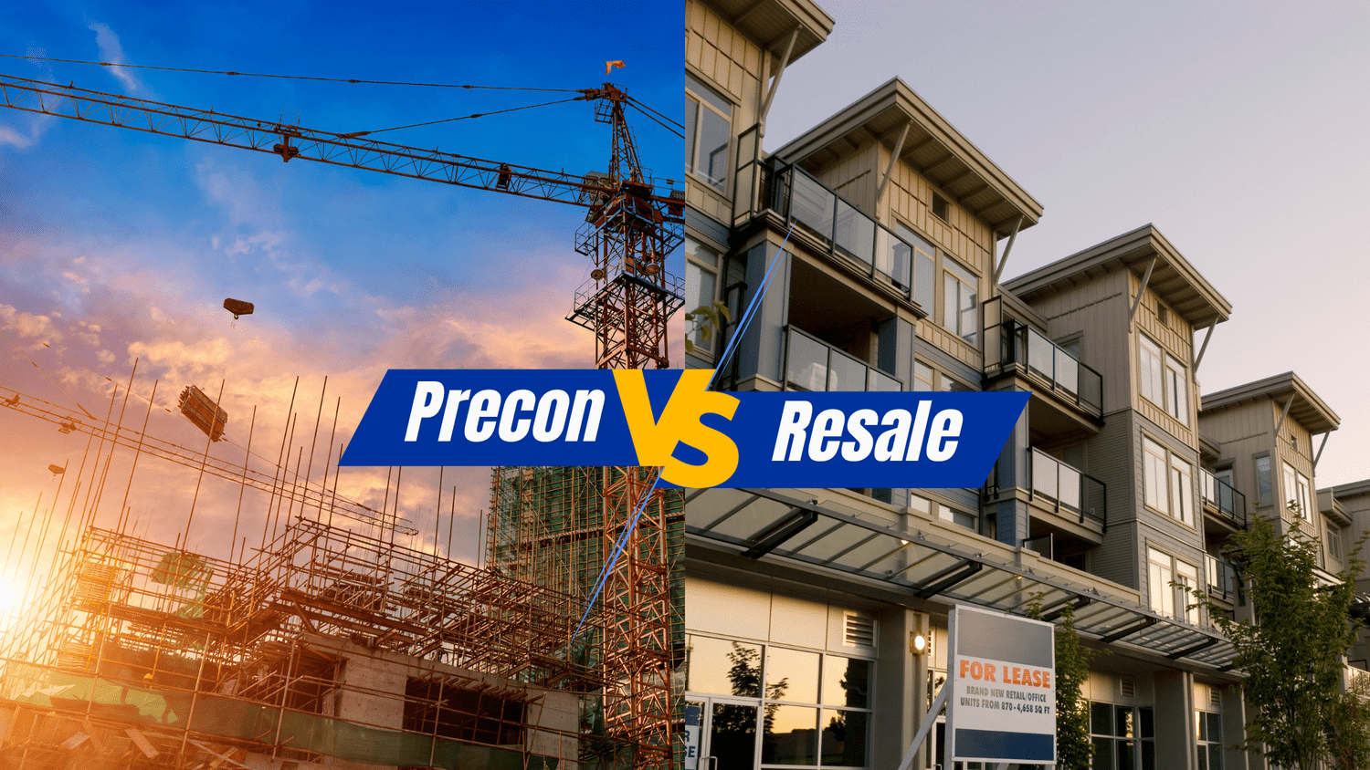 Why Is Pre Construction Priced Higher Than Resale?